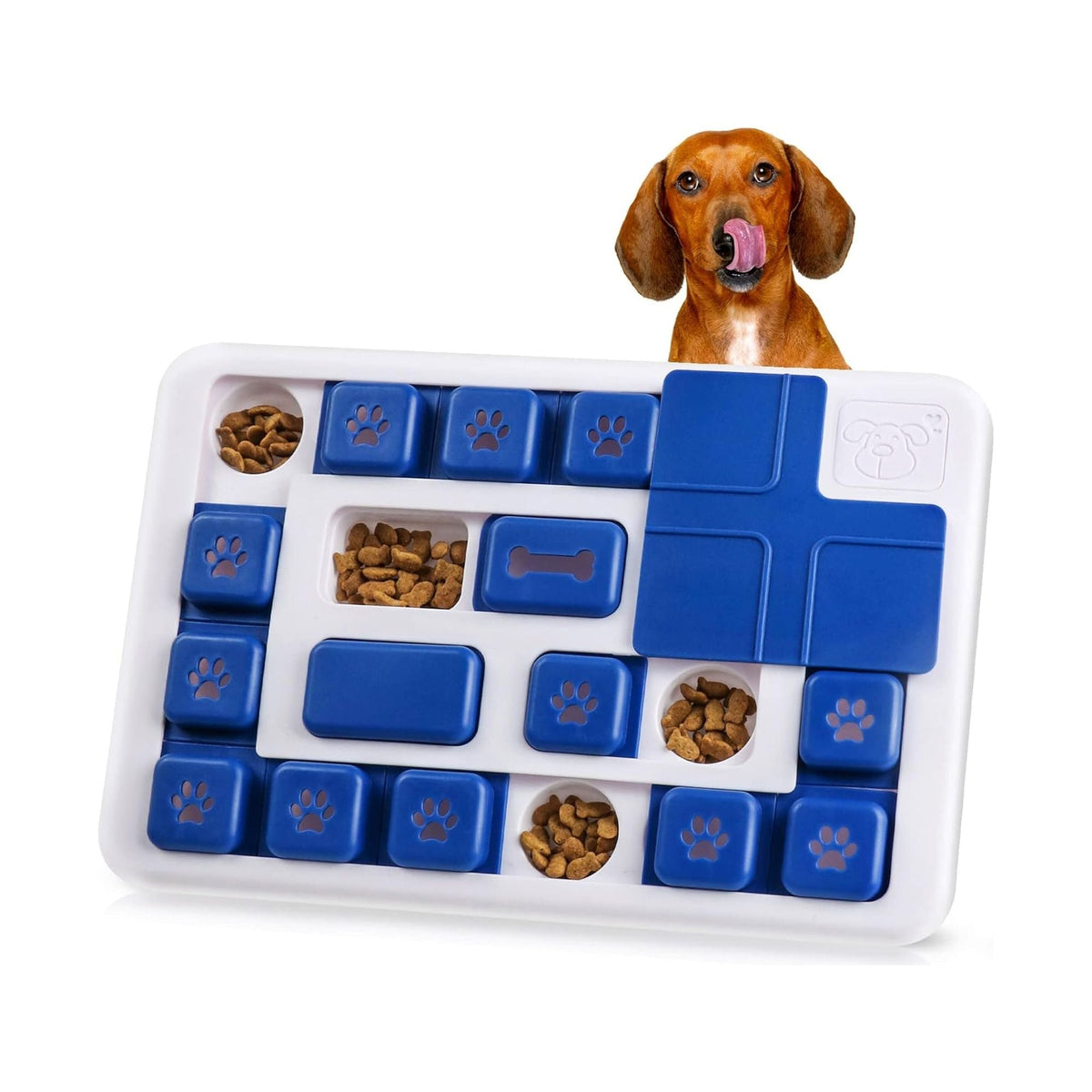Interactive Dog Puzzle Toy Slow Feeder Treat Dispenser