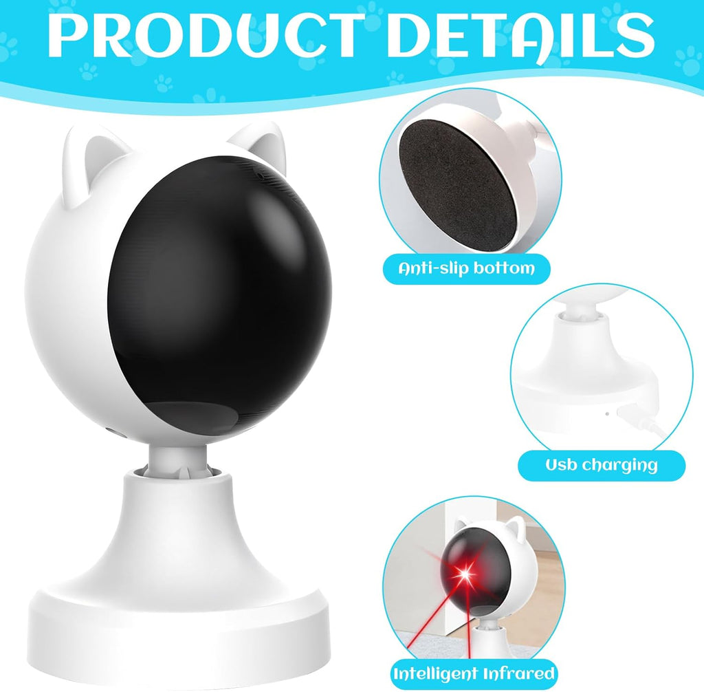 Interactive Laser Toy for Cats with Adjustable Angle-2