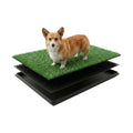 Dog Grass Pad with Tray 3-Layer for Indoor Outdoor Use