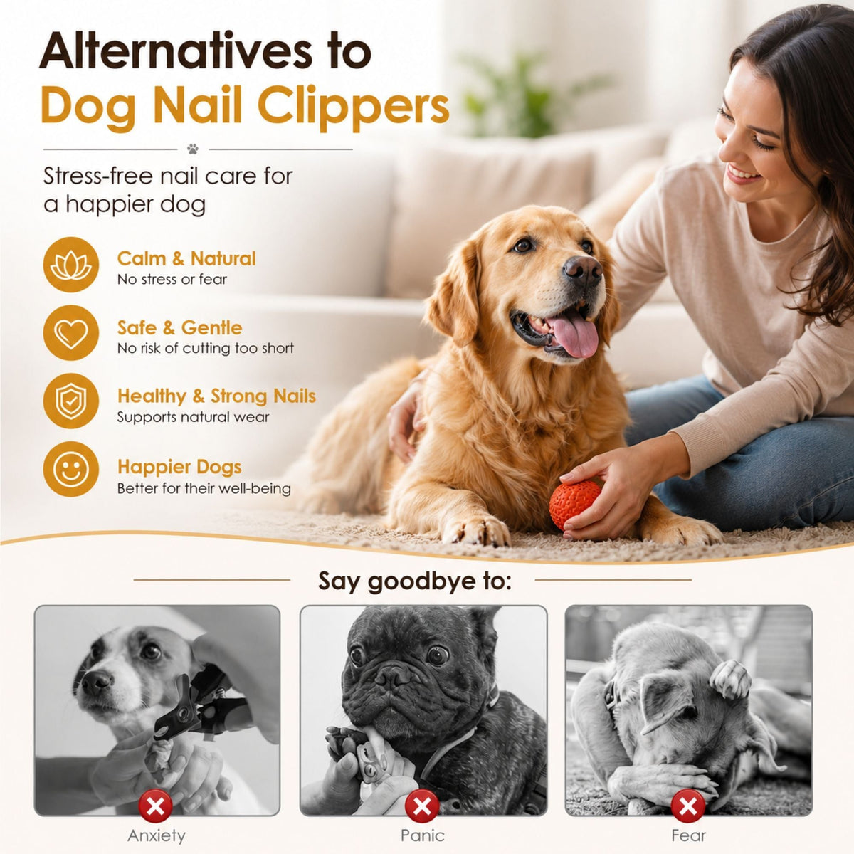 Dog Nail Scratch Board with Snack Box, Height Adjustable Puppy Nail