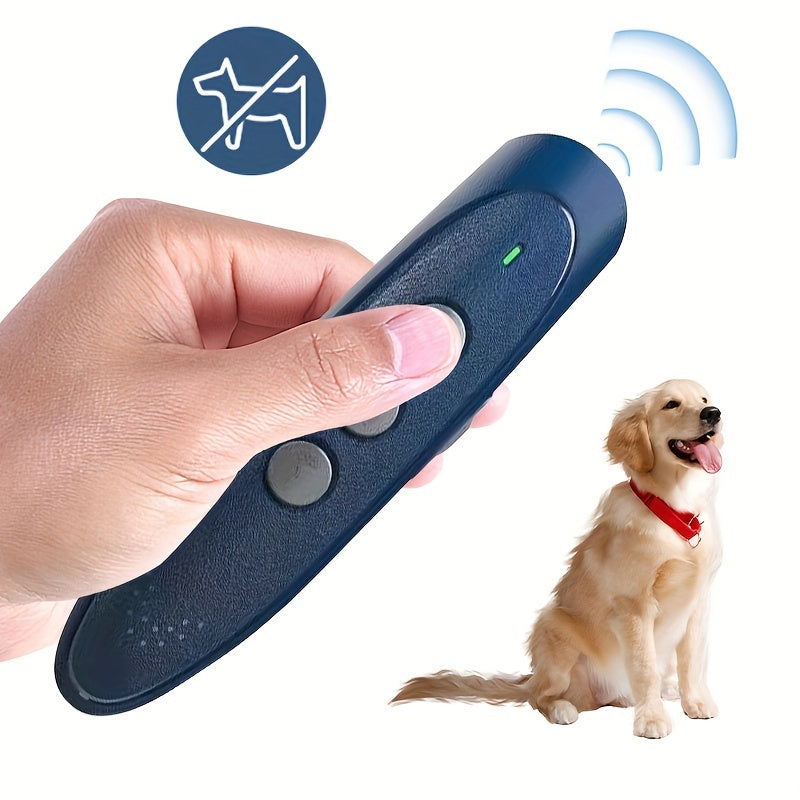 Anti-Bark Dog Repellent Device with Ultrasonic Rechargeable-2