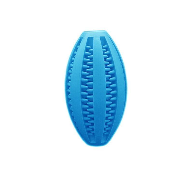 Dog Chew Toy Rubber Ball Treat Dispenser Dental Cleaning Training Play Ball