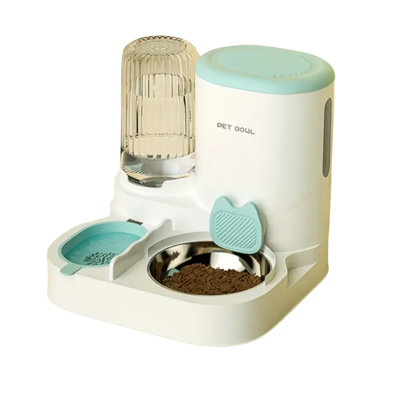 Automatic Cat Feeder & Water Dispenser (2-in-1)
